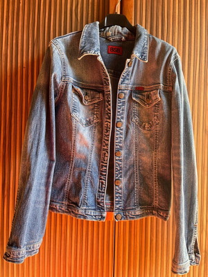BSB denim jacket used, vintage 2000, size XL