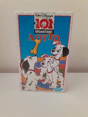 Lotto 101 Dalmatians Schmidt travel board game new
