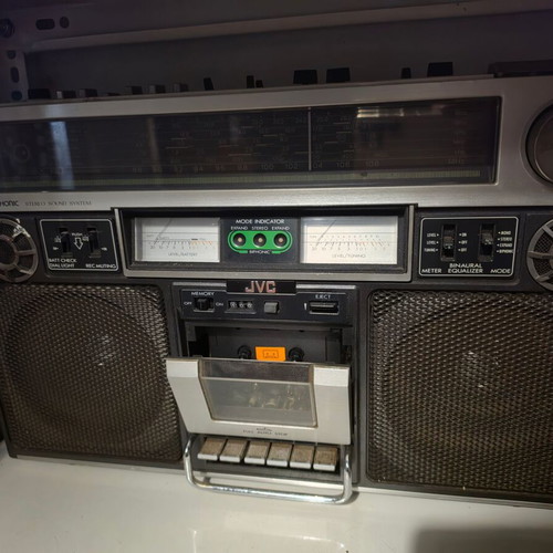 JVC RC-838JW 1978 vintage boombox