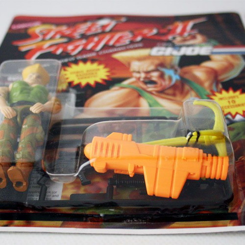 G.I. Joe Capcom Street Fighter II Guile figure vintage 1993 new sealed