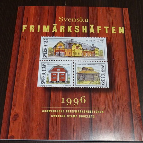Swedish stamp booklets 1996, PFA Year Book, MNH