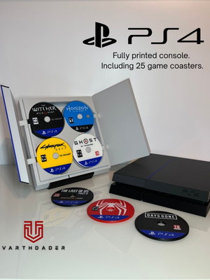 Ps4 coaster holder with 15 new coasters