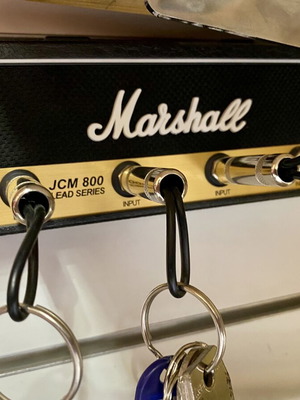 Marshall JCM800 Jack Rack Wall Key Holder like new