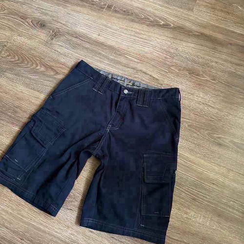 Snickers Cargo short work pants, size 44/M, blue
