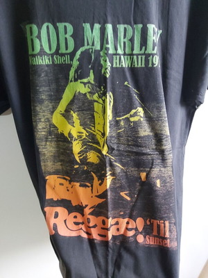 Billabong Bob Marley μπλούζα μέγεθος L σαν καινούργια, μαύρη