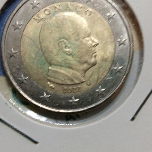 Monaco 2€ collectible coin 2022 like new