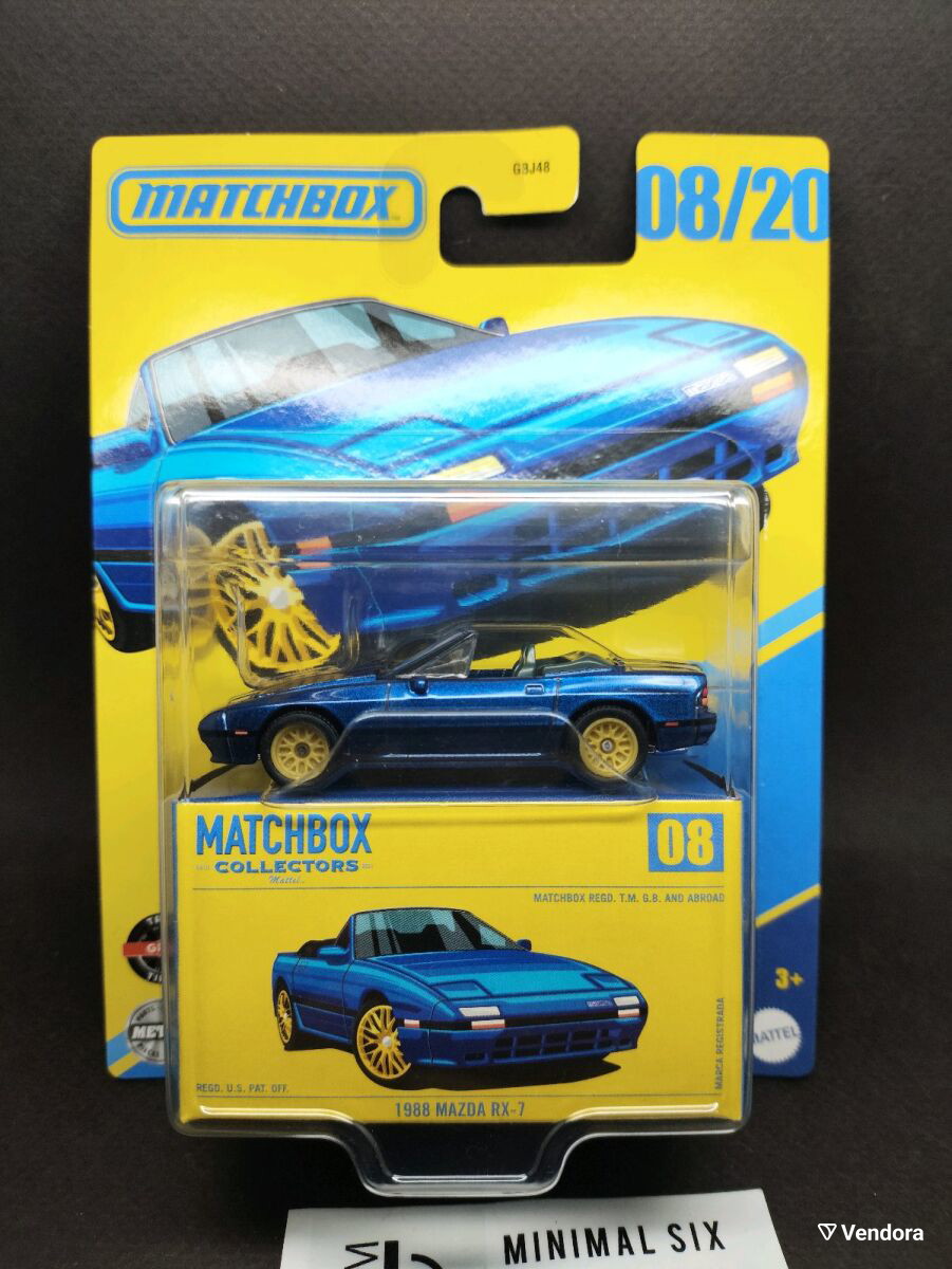 Αυτοκινητάκι Matchbox 1988 Mazda RX-7… - € 11,99 - Vendora.gr