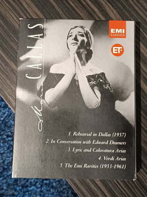 Maria Callas 5 CD box set like new, classical music