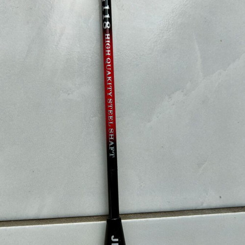 Badminton rackets JIELING JL118 set of 2 like new, red and blue