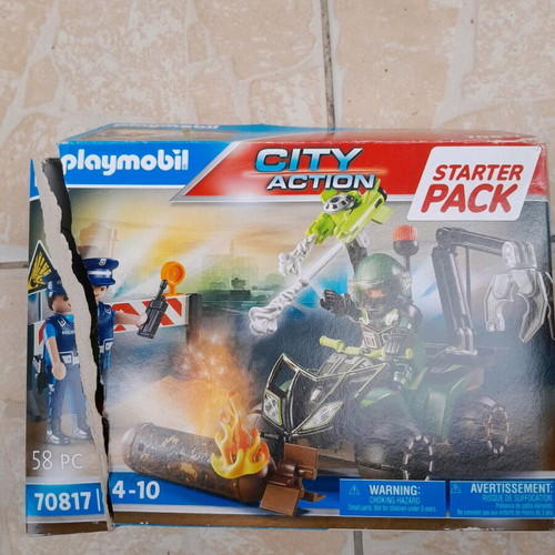 Playmobil 70817 used, missing pieces, no instructions included