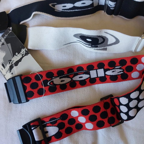 Bolle ski mask cords new, set of 2 pieces