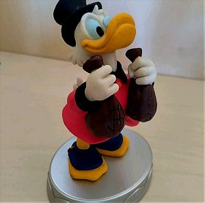 Αυθεντική φιγούρα Disney Scrooge McDuck με βάση
