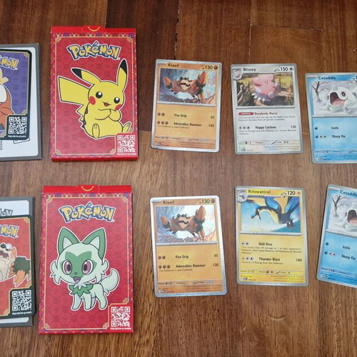 28 collectible Pokemon cards McDonald's Happy Meal