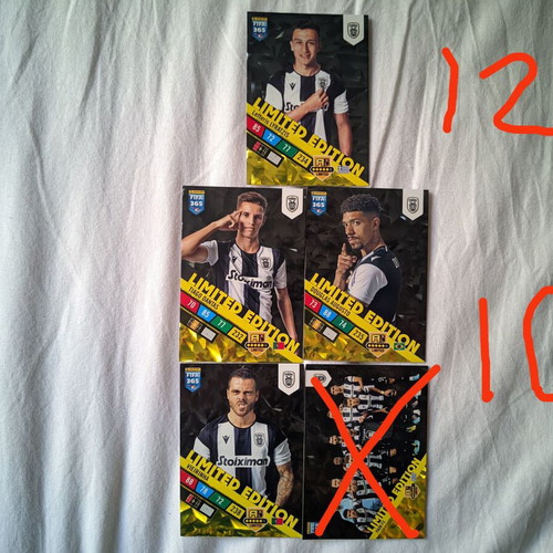 PAOK Panini FIFA 365 2022-2023 Limited Edition Adrenalyn XL new