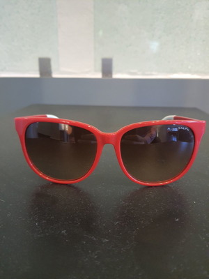 Ralph Lauren women's red sunglasses with brown gradient lens new