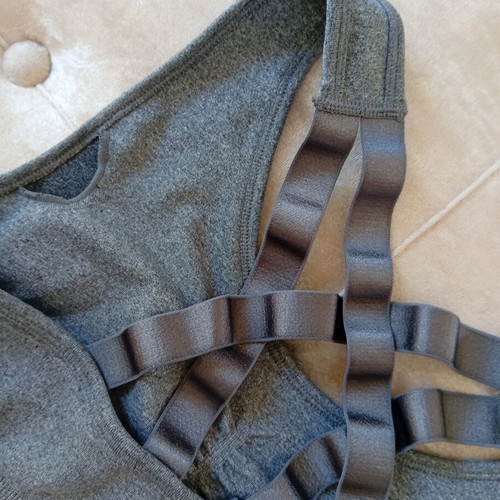 Puma sports bra used, size S, gray
