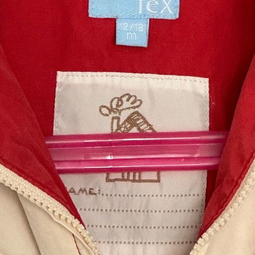 Tex spring jacket like new, size 12-18 months, 80 cm