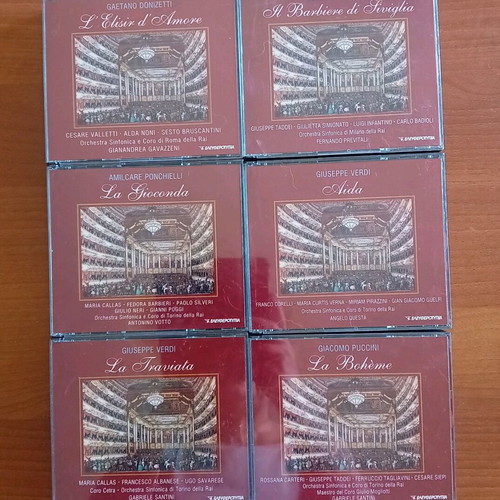 6 Opera CDs in Like New Condition
