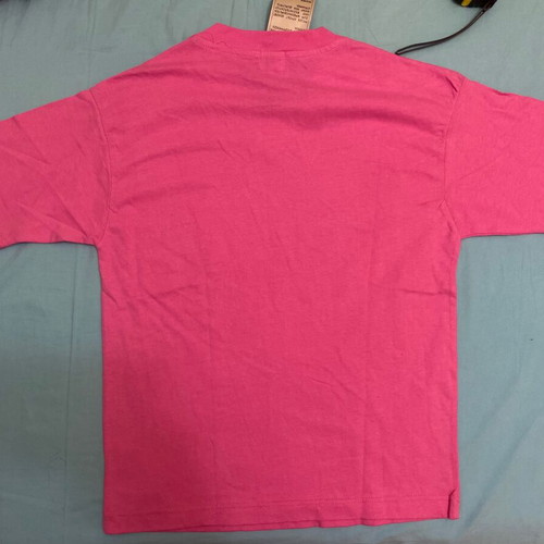 T shirt pink small 100% cotton new with tags