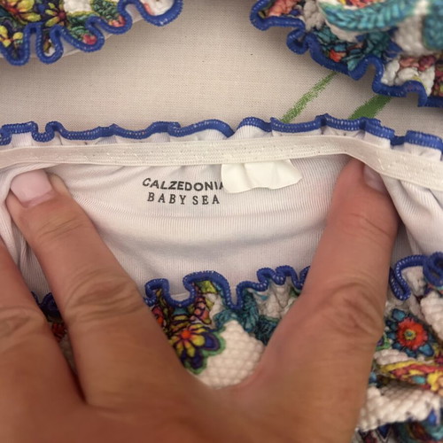 3 girls' bikinis for 9 years old with free straw hat
