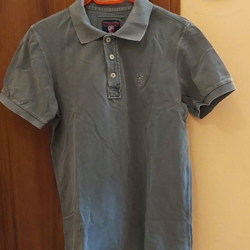 Men's summer blouse XL like new, gray stonewashed