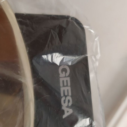 Geesa bathroom waste bin chrome gold heavy-duty new 5 l