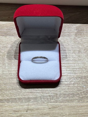 Vintage 925 Silver Byzantine Design Ring new, thin band style
