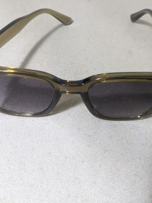 HNM sunglasses oil transparent frame new, green
