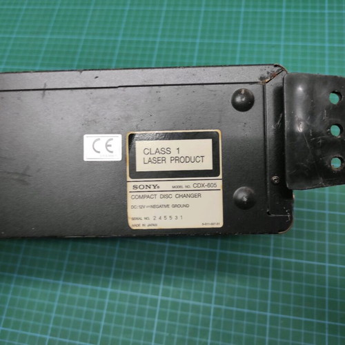 Sony CDX-605 10-disc used car unit 12V DC