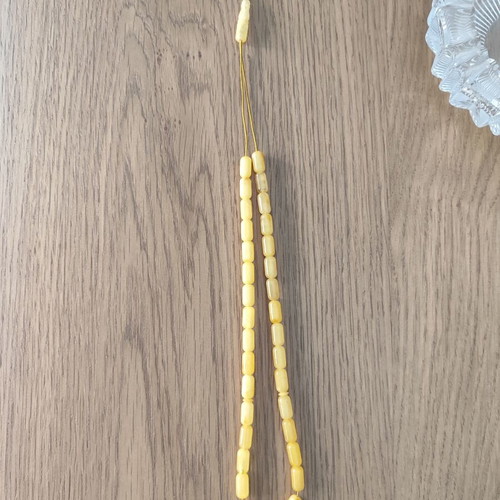 Amber komboloi, 33 beads, Baltic royal amber