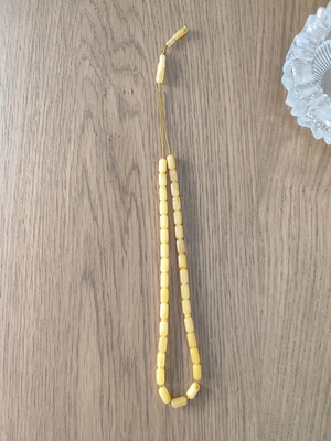 Amber komboloi, 33 beads, Baltic royal amber