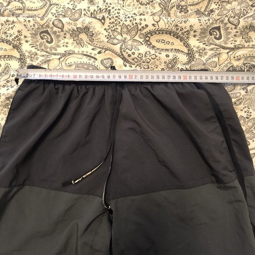 Nike running shorts size S like new, black and grey
