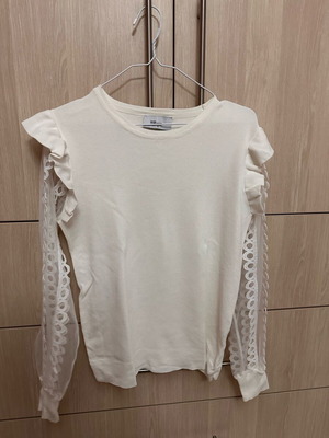Bsb medium with transparent sleeves, like new, white