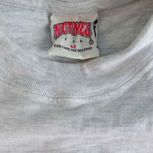 Olympiakos Basketball Collectible T Shirt used Nutmeg Mills 90s