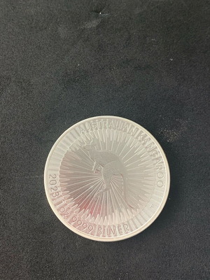 Silver Kangaroo new pure silver 100%
