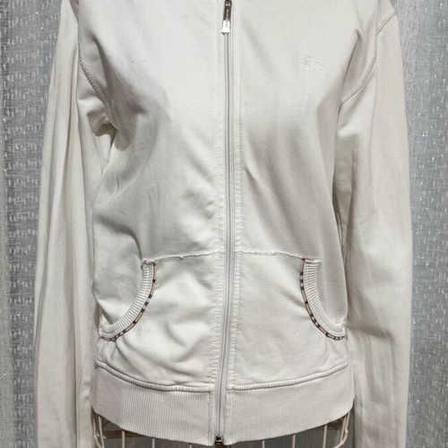 Burberry jacket used, elastic vintage, white, size S