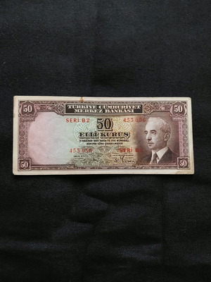 Χαρτονόμισμα Τουρκίας 50 Kurus 1941 μεταχειρισμένο