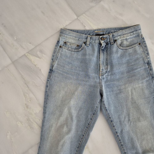 Saint Laurent Jeans like new, size M, blue cotton
