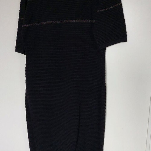 Midi knitted dress Parabita new with lurex and embossed texture