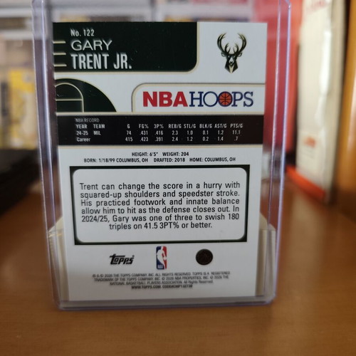NBA Hoops Topps Gary Trent Jr. #122 new