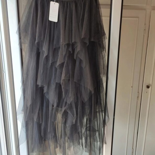 Black tulle midi skirt new with tag, small size