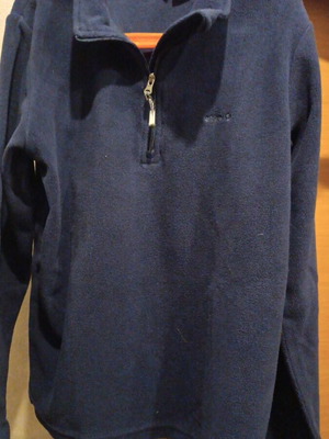 Etirel fleece shirt blue like new, size 152 cm