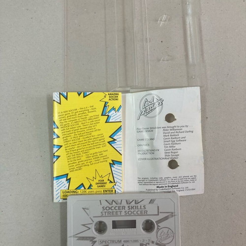 Spectrum, 4 Soccer Simulators (1988) In good condition (Not tested) Price 4.50 Euros