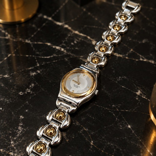 Swatch Irony women's metal wristwatch