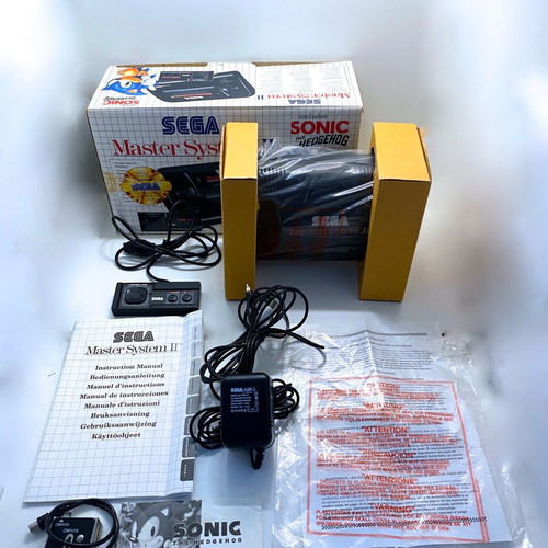 Sega Master System II console like new, Greek version with Sonic the Hedgehog