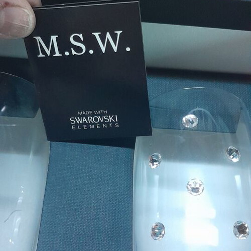 Crystal Wedding Glasses new for ceremony