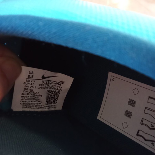 Nike ποδοσφαιρικά παπούτσια καινούργια, τιρκουάζ, νούμερο 42