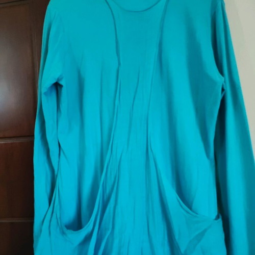 Spring dress used, turquoise, size L