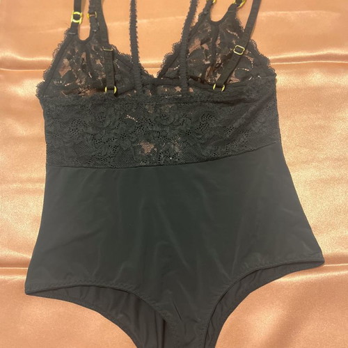 Stella McCartney bodysuit new, black, size S