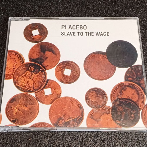 Placebo Slave To The Wage CD single used, alternative rock